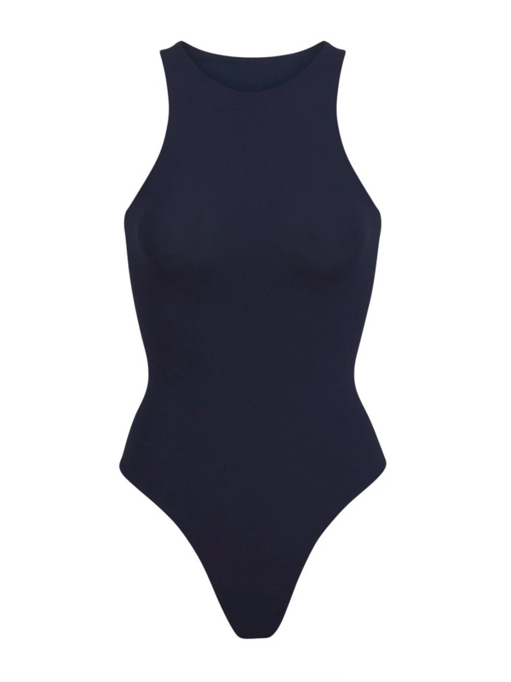 SKIMS FITS EVERYBODY HIGH NECK BODYSUIT | LIMITED EDITION - Navy